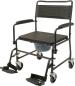 Preview: Toilettenrollstuhl TRS 200 XXL anthrazit